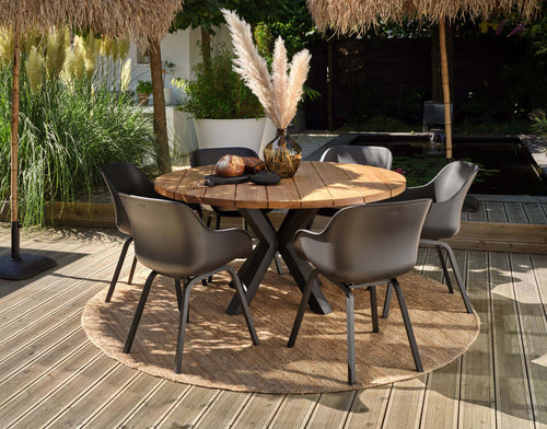 Teak Wood Top (Dining Tables)