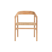 Alila Dining Chair Teak Wood w/Wicker