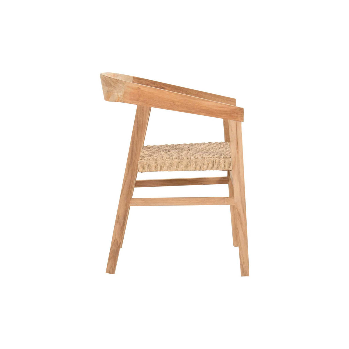Alila Dining Chair Teak Wood w/Wicker