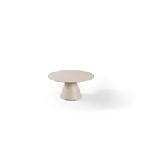 Amora Coffee Table R.80x30cm Alu Linnen w/Ceramic Top