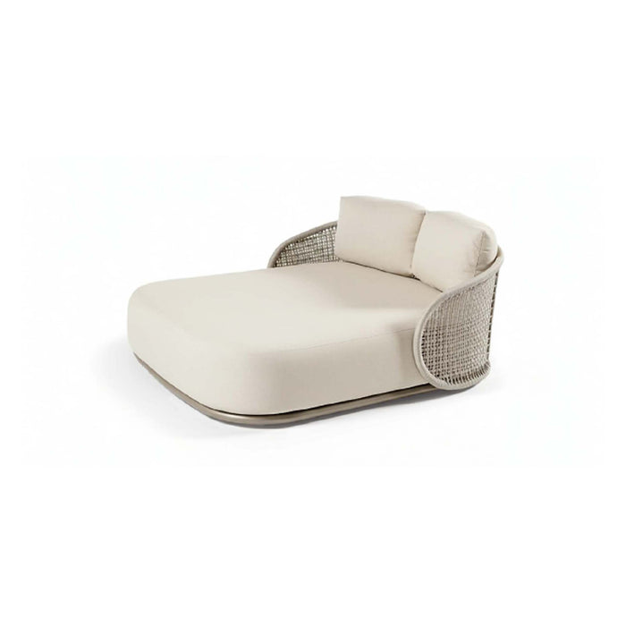 Amora Day Bed Alu Linnen w/Rope - BUY BY ORDER
