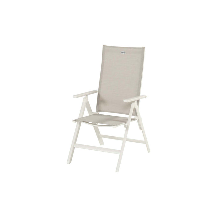 Aruba Recliner Chair White w/Beige Net