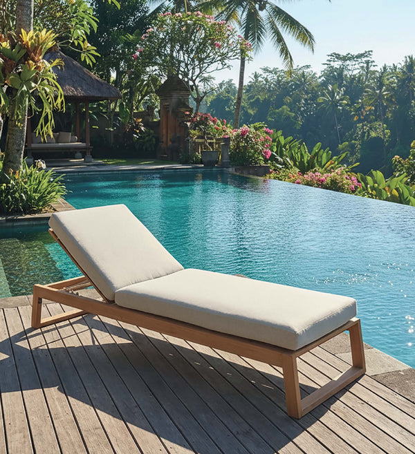 Bali Sun Lounger Teak Wood