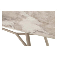 Benevento Table Oval 240x110cm Taupe w/Ceramic Top