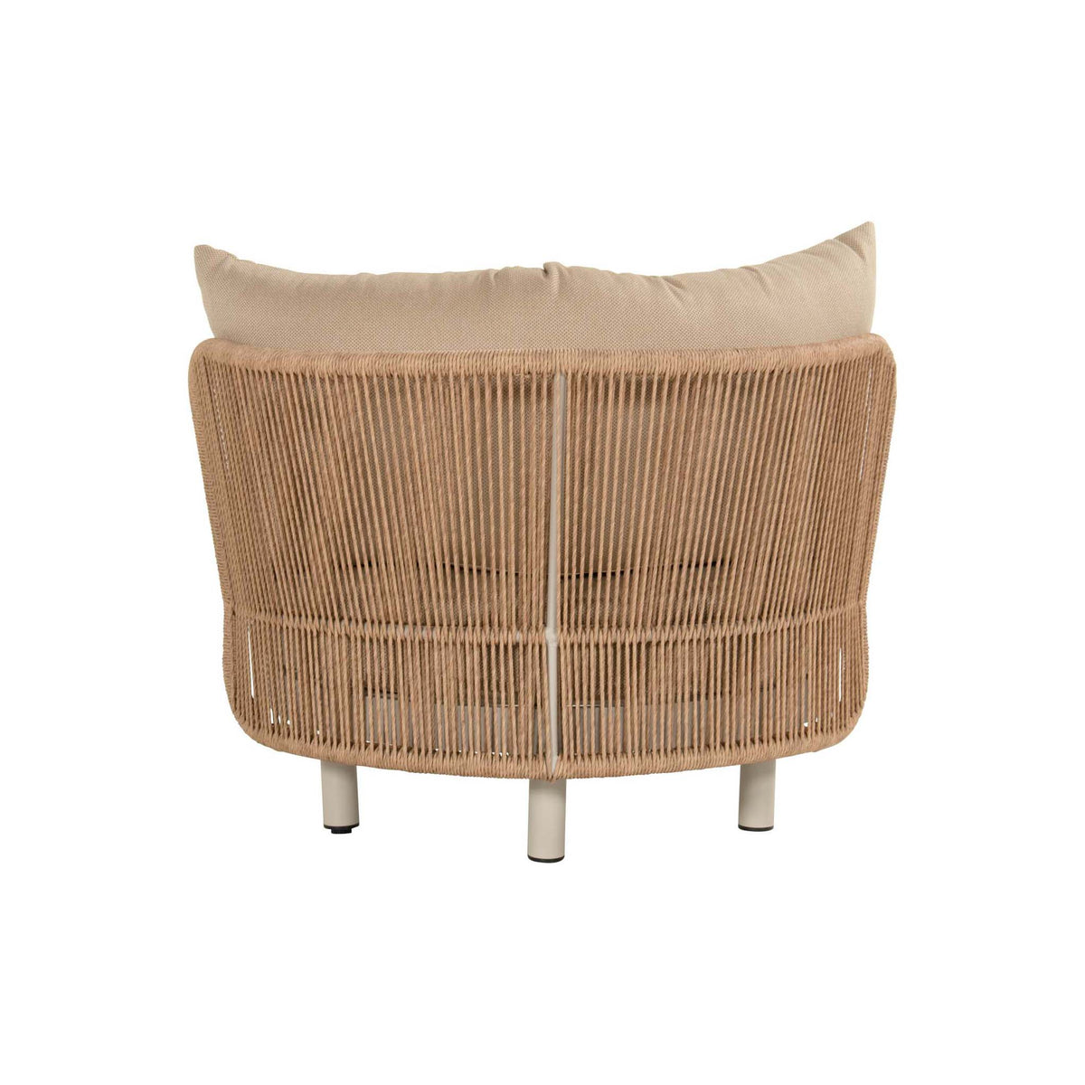 Bjorn Lounge Chair Alu Sand w/Twisted Rope - 3PCS ONLY