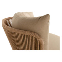 Bjorn Lounge Chair Alu Sand w/Twisted Rope - 3PCS ONLY