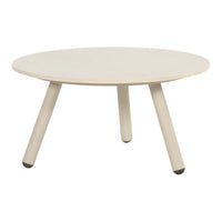Bjorn Coffee Table R.80x38cm Alu Sand w/Ceramic Top