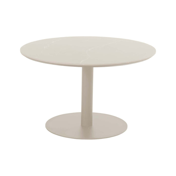 Cairo Dining/Lounge Table Alu Sand w/Ceramic Top