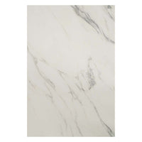Corsica Coffee Table 120x60x40cm Alu White w/Ceramic Top