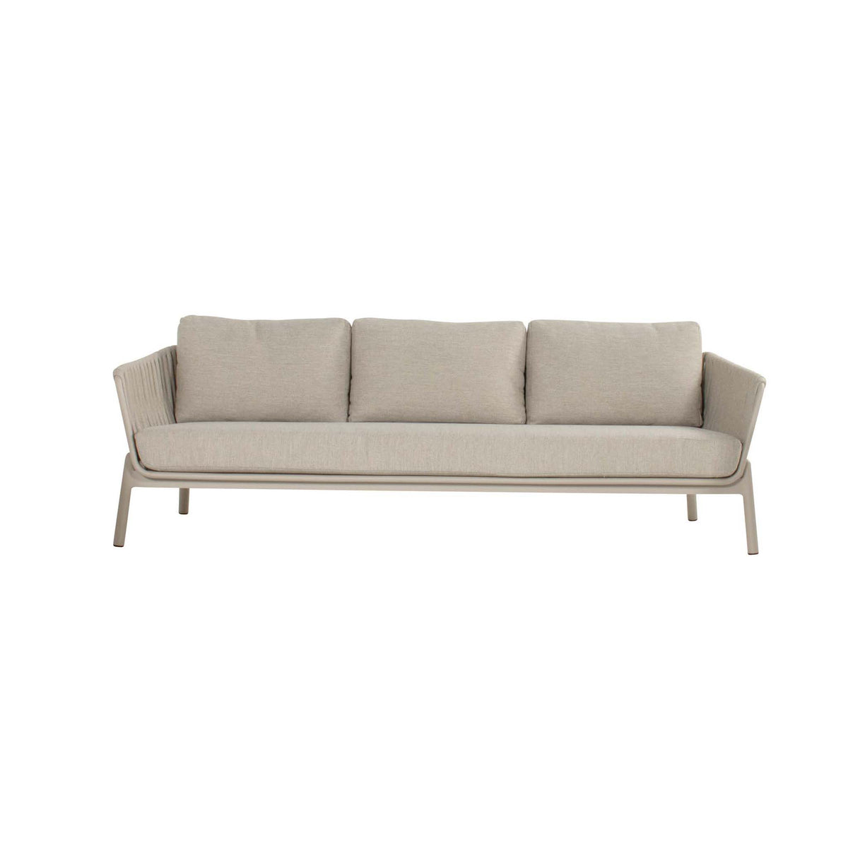 Espen Coffee Table 122x62x41cm Alu Sand w/Ceramic Top