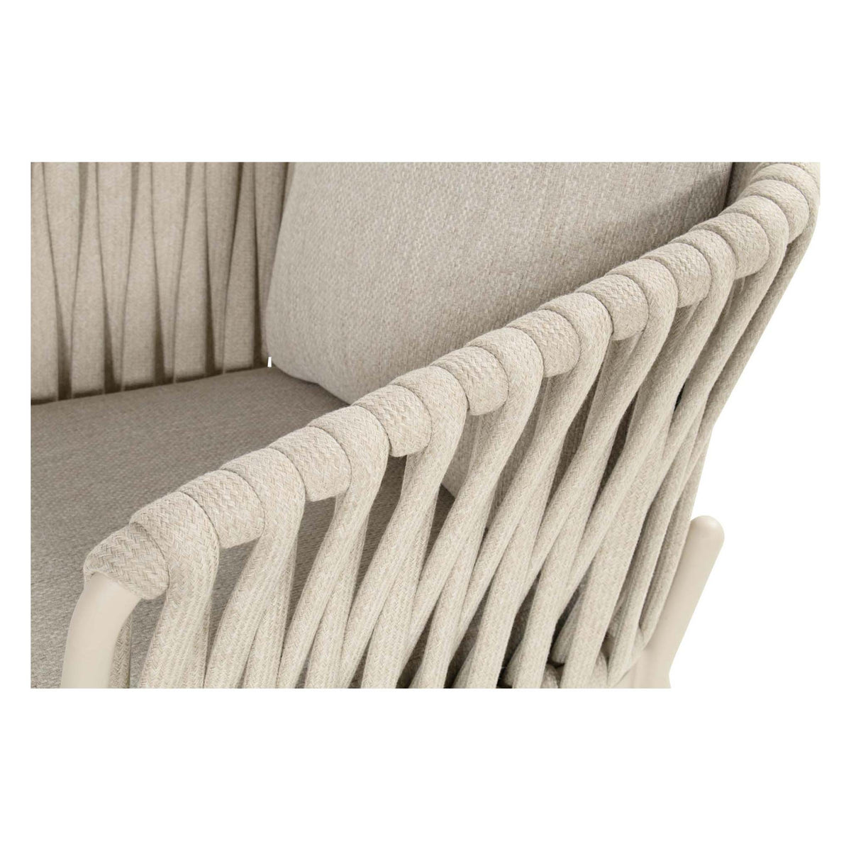 Espen Dining Chair Sand w/Beige Rope - 2PCS ONLY