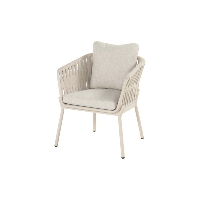 Espen Dining Chair Sand w/Beige Rope - 2PCS ONLY