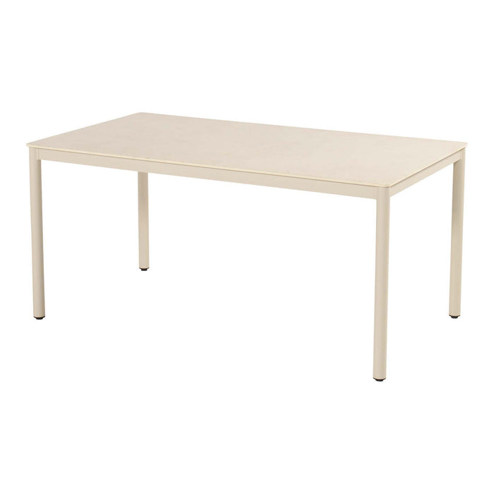 Espen Table 160x90cm Sand w/Ceramic Top