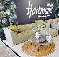 Finn Corner Sofa Set Aluminium with Sunbrella Fabric Outdoor Furniture Hartman