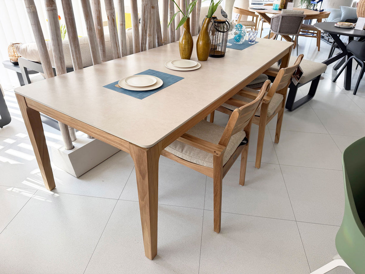 Formentera Dining Chair Teak Wood w/Cushion