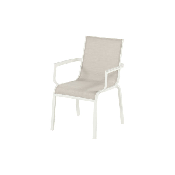 Gina Stackable Chair Alu White Garden / Outdoor Furniture Hartman