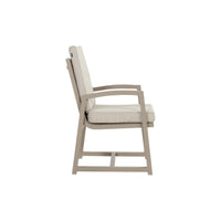 Gio Dining Chair Taupe w/Cushions