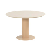 Girona Table Round 120cm Alu Cappuccino w/Ceramic Top - 2PCS ONLY