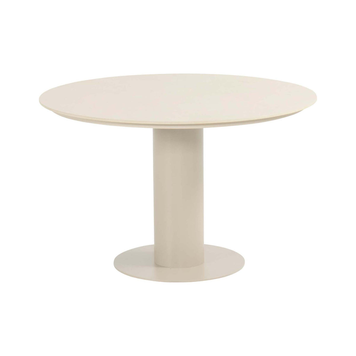 Girona Table Round 120cm Alu Cappuccino w/Ceramic Top - 2PCS ONLY
