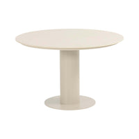 Girona Table Round 120cm Alu Cappuccino w/Ceramic Top - 2PCS ONLY