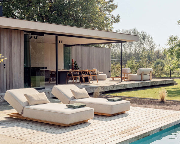 Juan Sun Lounger Teak Wood