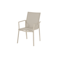 Lea Dining Chair Sand w/Beige Textiline