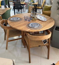 Luna Table Round 130cm All Teak Wood - 2PCS ONLY