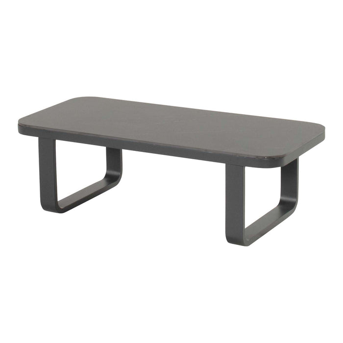 Milano Coffee Table 130x60x41cm Charcoal w/Ceramic Top - SOLD OUT