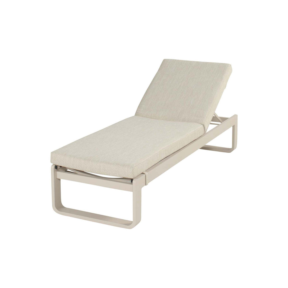 Milano Lounger Alu Charcoal w/Cushion - SOLD OUT