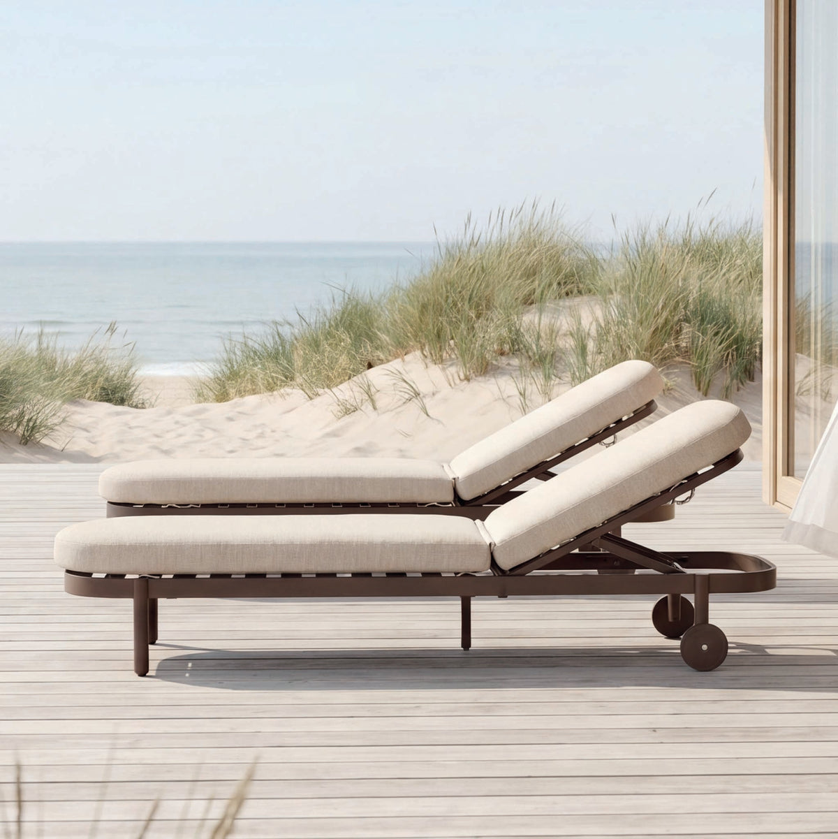 Palma Lounger Chocolate