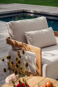 Rafa Lounge Chair Teak Wood
