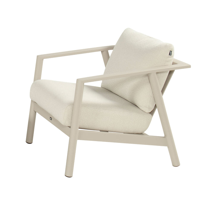 Rana Lounge Chair Alu Beige - COMING AGAIN END OF JULY 2026