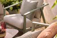 BUY AS A SET: Rana Lounge Sofa Set Alu Soft Green - COMING AGAIN SEPT 2026