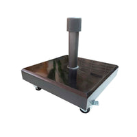 Rome Granite Base 40kg w/Swivel Wheels