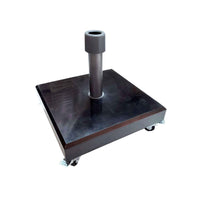 Rome Granite Base 40kg w/Swivel Wheels