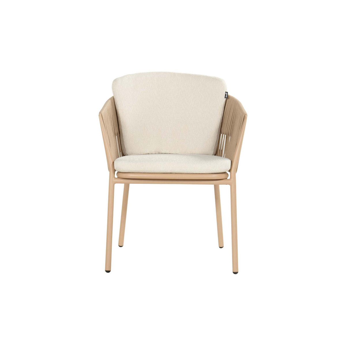 Sevilla Dining Chair Alu Cappuccino w/Rope - 4PCS ONLY