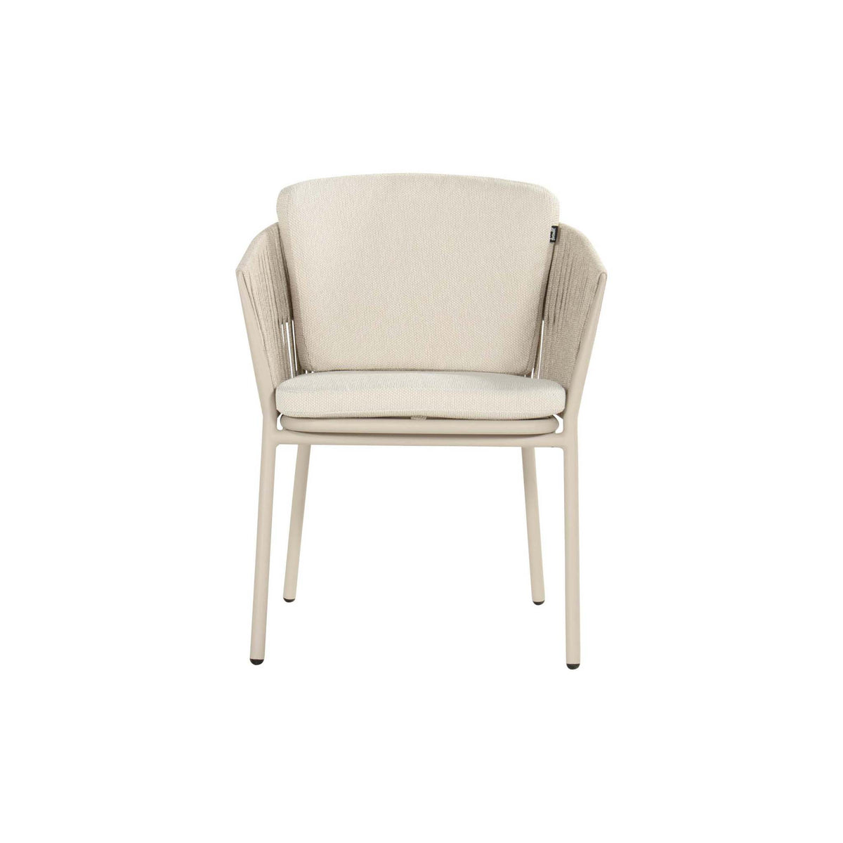 Sevilla Dining Chair Alu Sand w/Rope - 12PCS ONLY