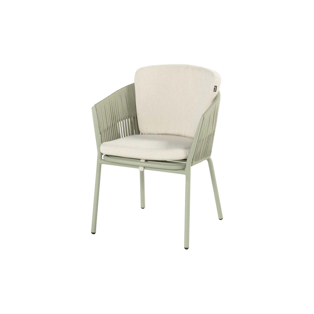 Sevilla Dining Chair Alu Cappuccino w/Rope - 4PCS ONLY