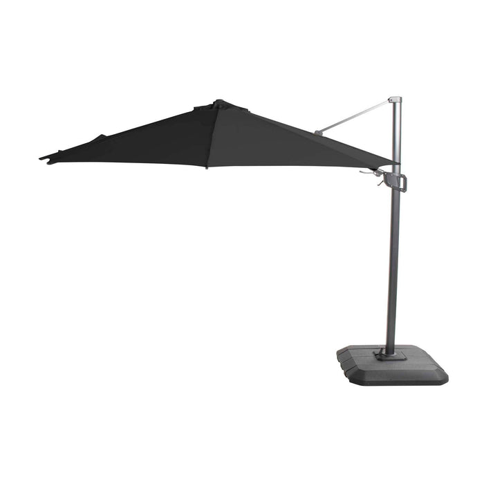 Shadowflex Umbrella Round 350cm Royal Grey Fabric