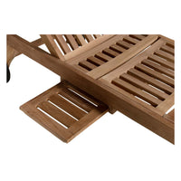 Skagen Lounger Teak Wood w/Wheels - COMING SPRING 2026