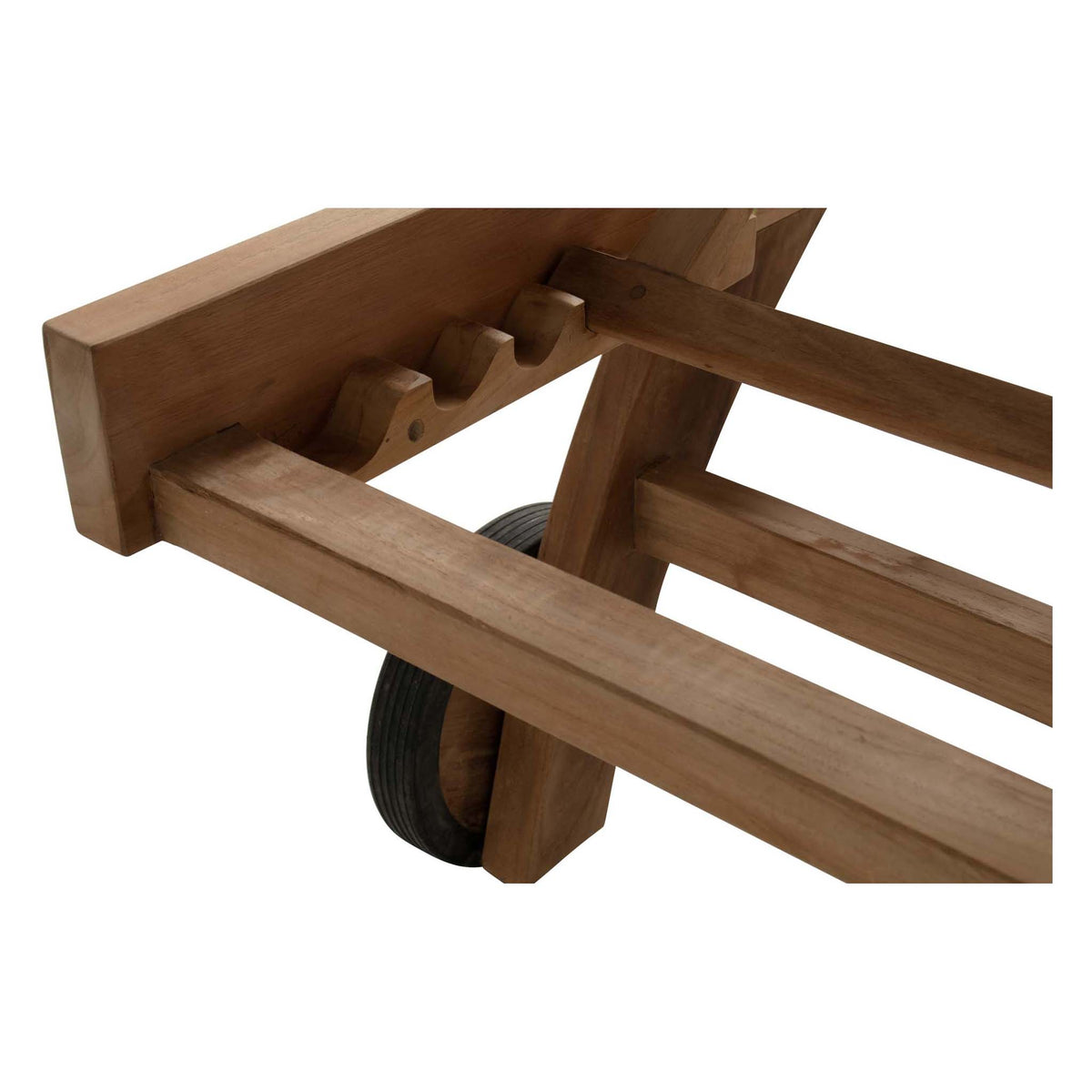 Skagen Lounger Teak Wood w/Wheels - COMING SPRING 2026