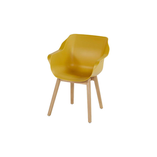 Sophie Studio Chair & Teak Legset Outdoor Garden Furniture Hartman
