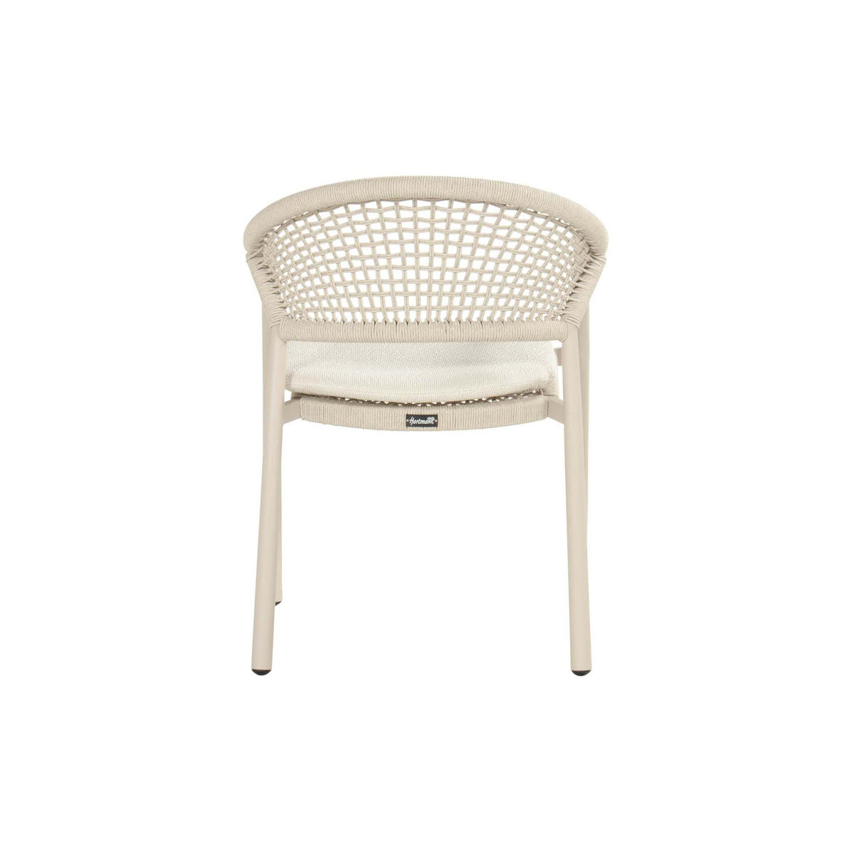 Taragona Stacking Chair Alu Sand w/Rope - COMING AGAIN JUNE 2026
