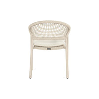 Taragona Stacking Chair Alu Sand w/Rope - COMING AGAIN JUNE 2026