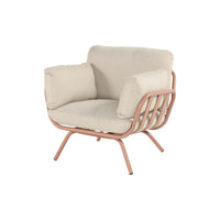 Toscana Lounge Chair Alu Mocha