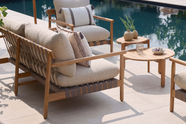Ubud 3 Seater Sofa Teak Wood - SOLD OUT