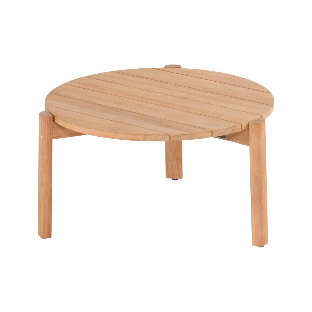 UBUD COFFEE TABLE ROUND TEAK WOOD HARTMAN GREECE