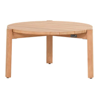 UBUD COFFEE TABLE ROUND TEAK WOOD HARTMAN GREECE
