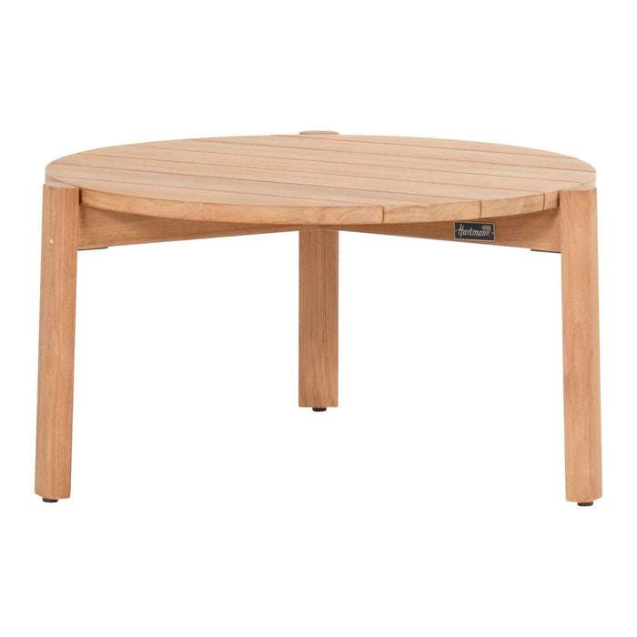 UBUD COFFEE TABLE ROUND TEAK WOOD HARTMAN GREECE