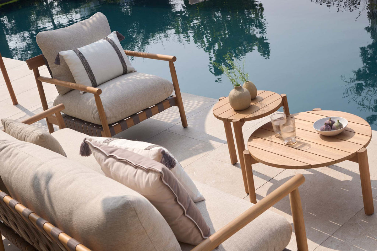 Ubud Lounge Chair Teak Wood - SOLD OUT